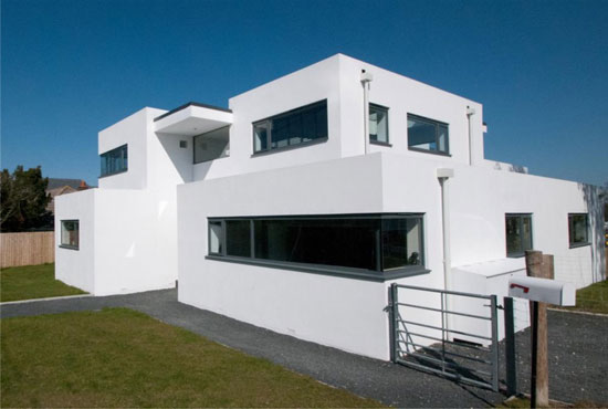Bauhaus-inspired property in Hamble, near Southampton, Hampshire