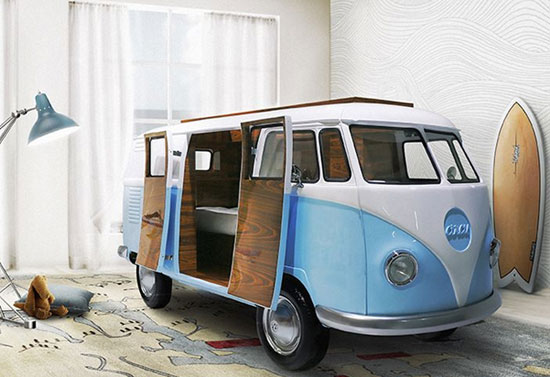 Design spotting: Circu Bun Camper Van bed