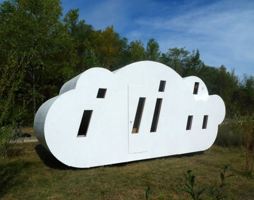 Le Nuage by Zebra3 – the cloud-shaped house
