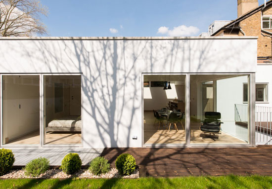 The Garden House contemporary modernist property in Wandsworth, London SW17