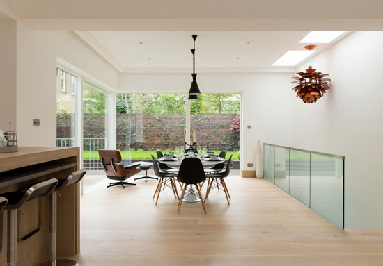 The Garden House contemporary modernist property in Wandsworth, London SW17