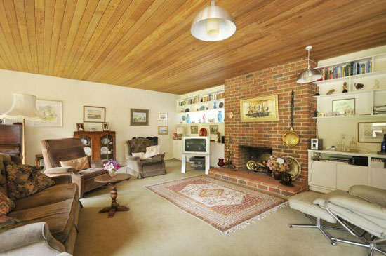 1960s architect-designed five-bedroom property in Winchester, Hampshire