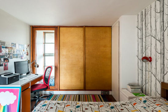 1970s Neave Brown-designed brutalist apartment in Rowley Way, London NW8
