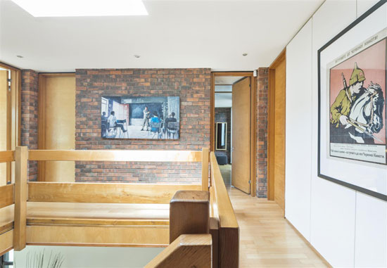 1970s Royston Summers lakeside modernist house in Esher, Surrey