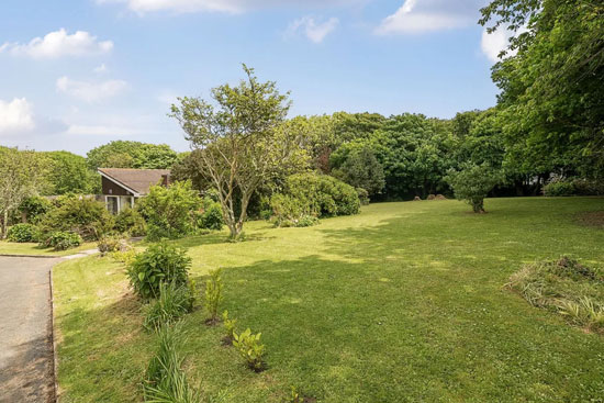 1960s David Wall midcentury modern house in Newquay, Cornwall