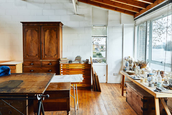 1970s Michael Pattrick artist’s house and studio in London W6