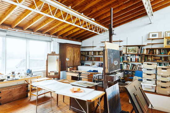 1970s Michael Pattrick artist’s house and studio in London W6
