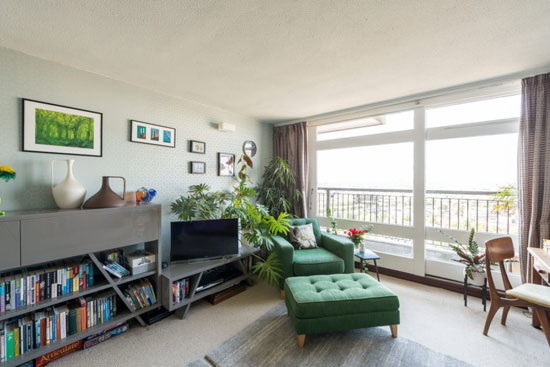 Apartment in Erno Goldfinger’s Trellick Tower, London W10