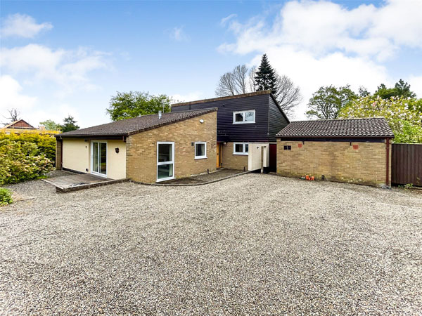 1970s modern house in Oswestry, Shropshire