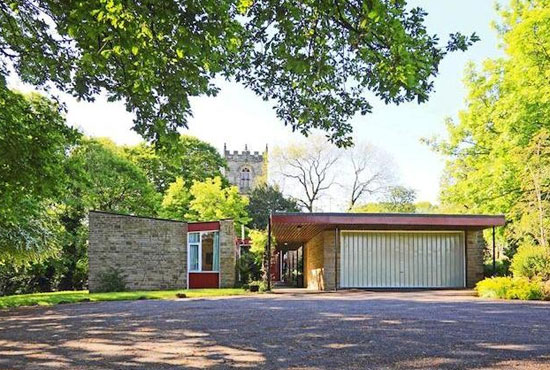 1960s midcentury-style four-bedroom property in Sheffield, South Yorkshire