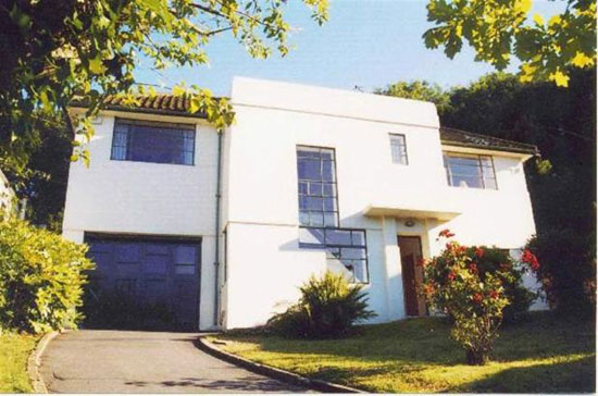1930s art deco four-bedroom house in Hastings, East Sussex