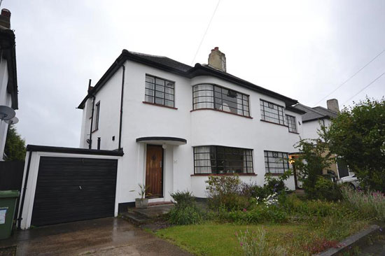 Three-bedroom 1930s art deco property in Gidea Park, Romford, Essex