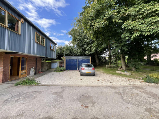 1960s Jeffrey Race midcentury modern house in Lebberston, Scarborough, North Yorkshire