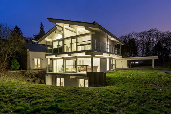 13. Huf Haus for sale: Five-bedroom property in West Linton, near Edinburgh, Scotland