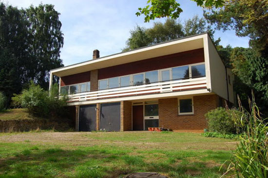 Candleriggs 1960s modernist property in Woodbridge, Suffolk