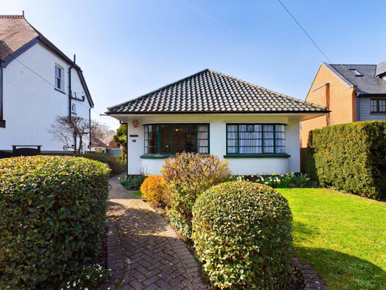 1930s art deco house in Broadstairs, Kent