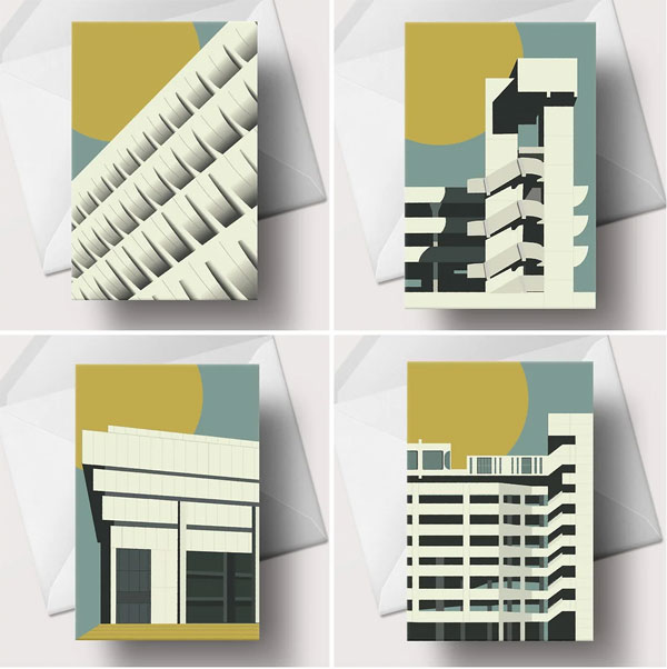 Brutalist Collection by Gail Myerscough (image credit: Gail Myerscough)