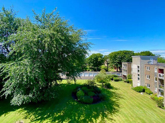 1970s time capsule apartment in Ayr, southwest Scotland