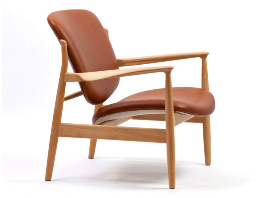 1950s Finn Juhl-designed France Chair reissued