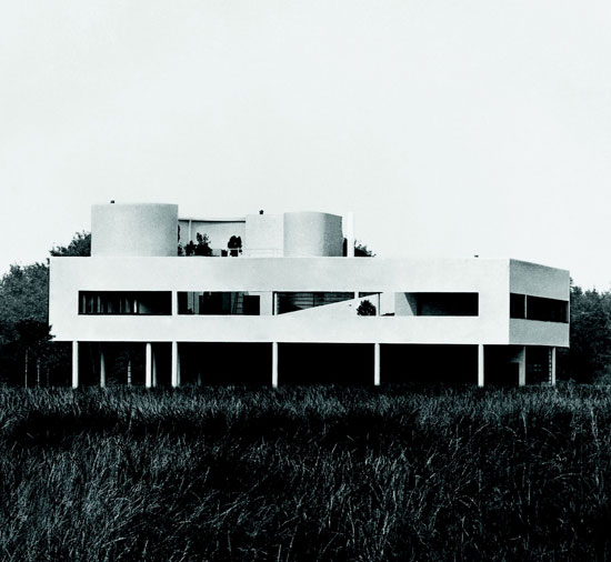Le Corbusier: Villa Savoye, Poissy, France, 1929. Fondation Le Corbusier