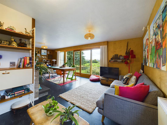 1960s Jeffrey Race midcentury modern house in Lebberston, Scarborough, North Yorkshire