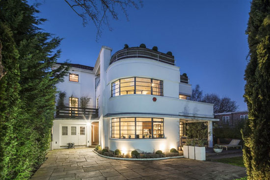 22. Ernst L Freud-designed 1930s art deco property in Hampstead Garden Suburb, London N2