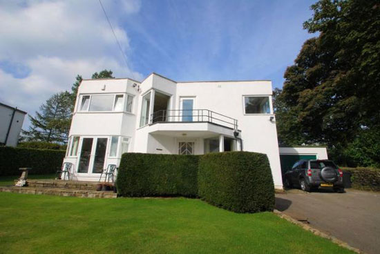 Four-bedroom 1930s art deco house in South Crosland, near Huddersfield, West Yorkshire