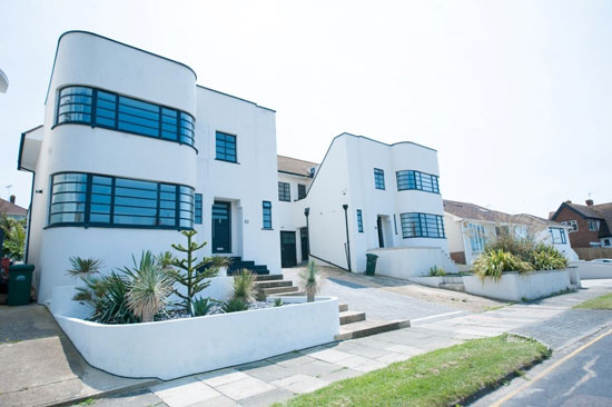 1930s E. William Palmer-designed art deco property in Brighton, East Sussex