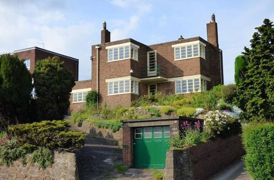 1930s detached art deco property in Burton-on-Trent, Staffordshire