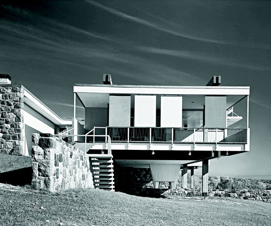 Marcel Breuer: Starkey House, Duluth, Minnesota, USA, 1955. © Ezra Stoller/ Esto 