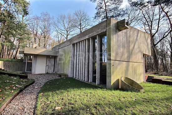 3. 1970s Marc Corbiau-designed brutalist property in Glabais, Belgium