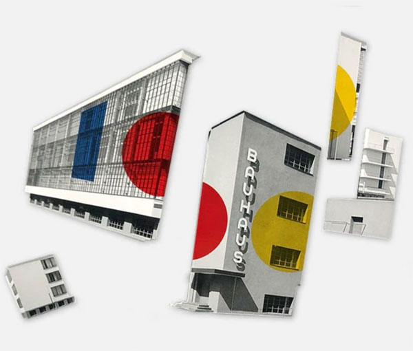 30. Bauhaus Dessau fridge magnets