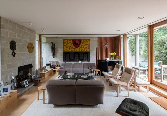 30. 1960s grade II-listed Sir Philip Dowson-designed modernist property in London SW20