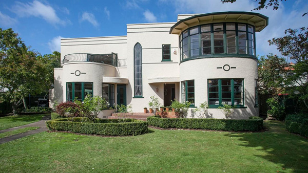 34. Art deco gem: 1930s three-bedroom property in Hamilton, New Zealand