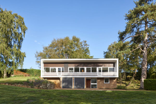 35. 1960s Candleriggs midcentury modern house in Lower Ufford, Suffolk