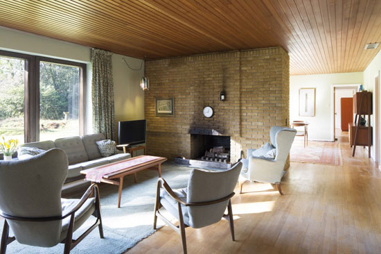 39. 1960s Aage & Carol Moller-designed Scandinavian-style property in Plummers Plain, West Sussex