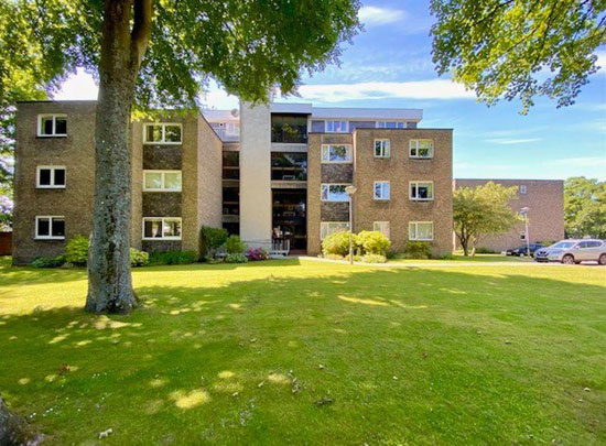 1970s time capsule apartment in Ayr, southwest Scotland