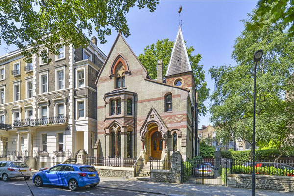 41. 19th-century gothic revival house in London NW1