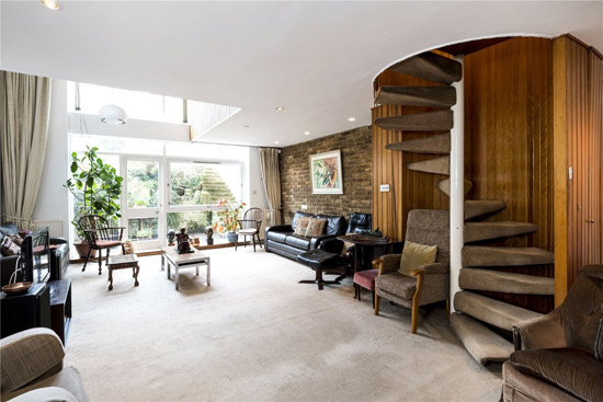 1970s Ted Levy-designed apartment in Haverstock Hill, London NW3