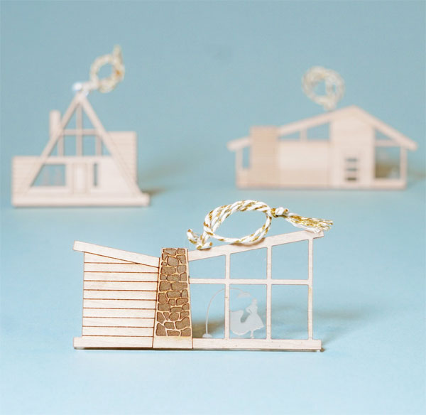 43. Mid Century Christmas decorations by Chelsea Makes