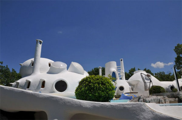 44. Claude Hausermann-Costy’s Bubble House in Uzes, Gard, France