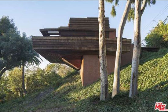 Frank Lloyd Wright-designed The Sturges Residence in Los Angeles, California, USA