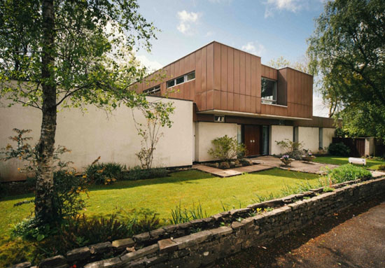 1960s Powell Alport-designed midcentury modern property in Cyncoed, Cardiff, South Wales