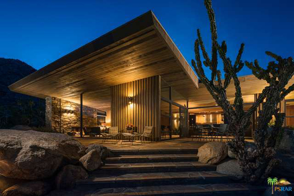 50. Iconic midcentury modern: The Edris House by E Stewart Williams in Palm Springs, California, USA