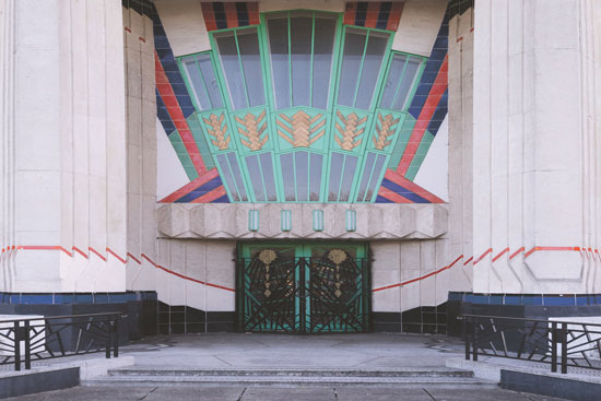 Show apartments open in the 1930s Wallis, Gilbert and Partners-designed art deco Hoover Building in Perivale, west London