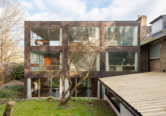 1960s John Winter-designed grade II-listed modernist property in London N6