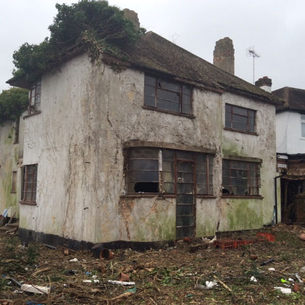 For demolition: 1930s art deco house in Rayners Lane, London