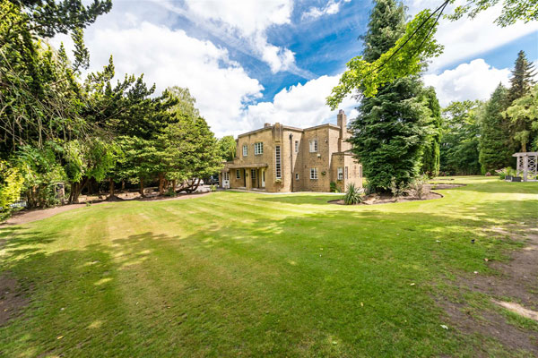 1930s art deco house in Honley, near Holmfirth, West Yorkshire