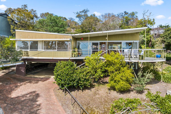 1950s John Hickford butterfly house in Anglesea, Victoria, Australia