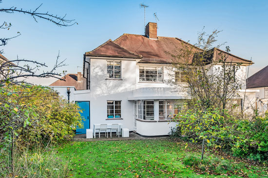 1930s art deco house in the Hampstead Garden Suburb, London NW11